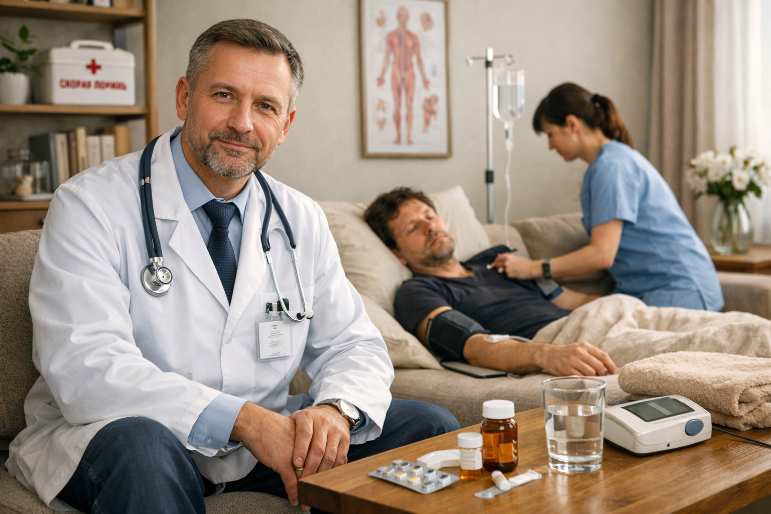 Противопоказания к выводу из запоя на дому: когда нужна скорая